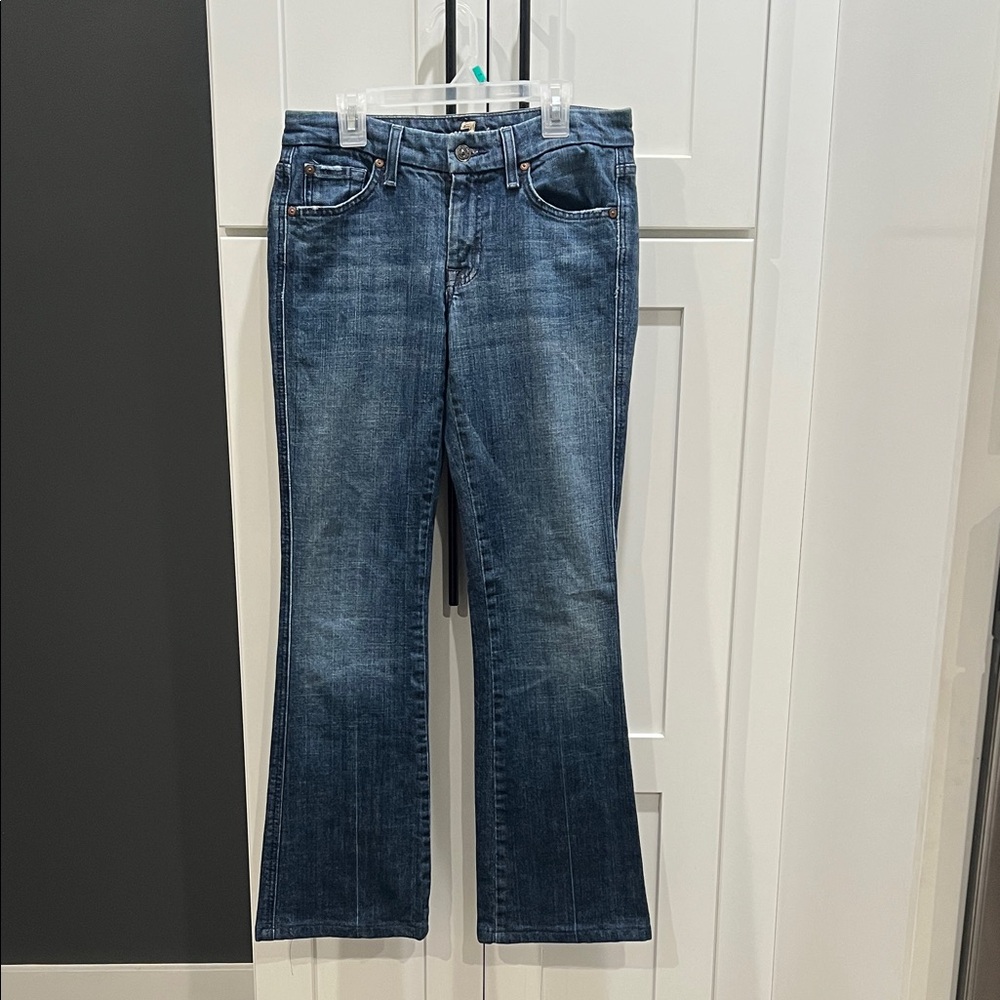 7 For All Mankind Dark Blue Denim Jeans